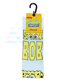 Official Spongebob Squarepants 1 Pack Socks Blue